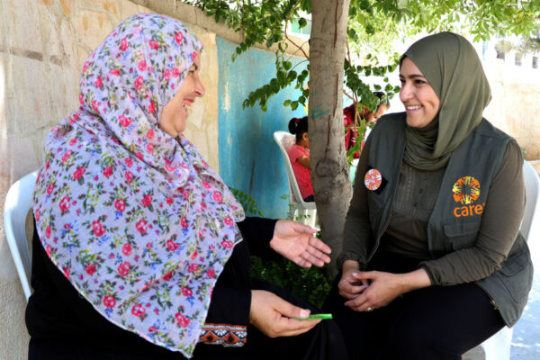 Widad is the Team and Operations Supervisor for CARE Jordan at the Irbid Center. She has been assisting Syrian refugees and Jordanian hosting communities through her work with CARE in the northern city for more than five years. Despite the difficulties she encounters on a daily basis, she is passionate about her job and says, Im a human rights advocate. I feel like any case is my case. This is why I love what I do; its in line with my values.