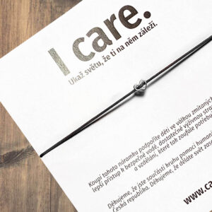 Náramek pro změnu černý